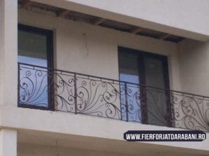 balustrada fier forjat, fier forjat Darabani, elemente fier forjat