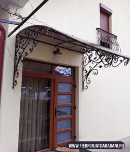 balcon fier forjat Darabani, balustrade balcon, realizare elemente fier forjat